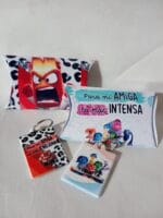 Llaveros de Intensamente en caja