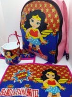 Set de jardin mas mochila con cierre