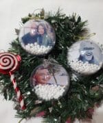 esferas navideñas transparentes