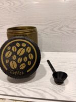 Porta café dorado - Imagen 2